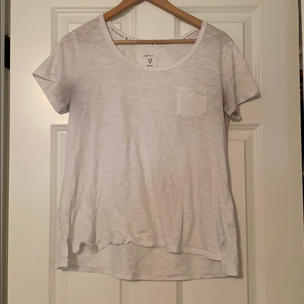 comfy white t-shirt!!